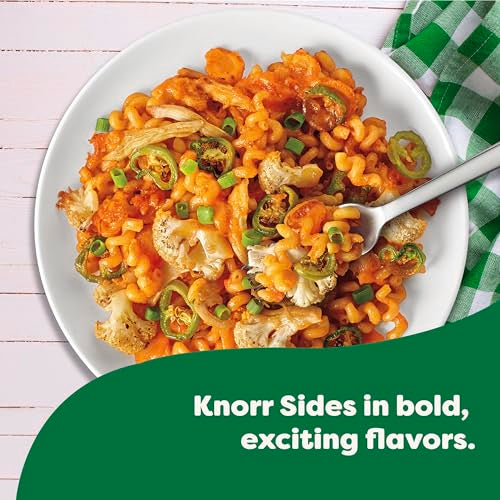 Knorr Pasta Sides Buffalo Chicken Flavor Pasta for a Delicious + Quick Side Dish, with No Artificial Flavors or Preservatives, 4.2 oz