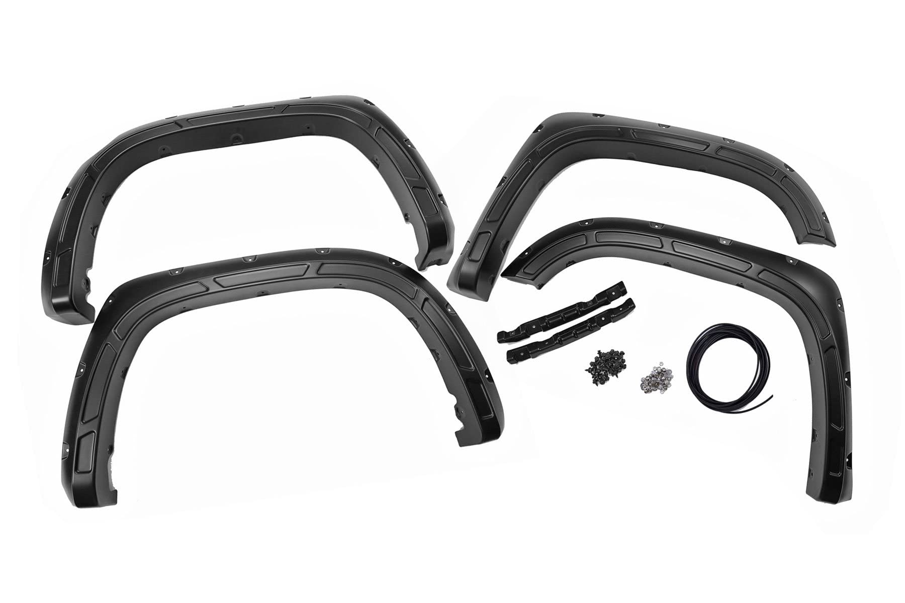 Rough Country Defender Fender Flares for 2014-2021 Toyota Tundra - A-T11411