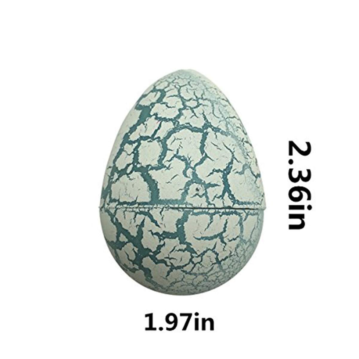 JoFAN 24 PCS Dinosaur Eggs That Hatch Growing Easter Eggs with Mini Toys Inside for Kids Boys Girls Easter Basket Stuffers Gifts Fillers Party Favors Supplies