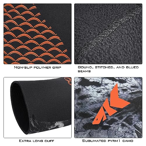 KastKing IceRiver Fishing Gloves – 100% Waterproof Cold Winter Weather Fishing Gloves – for Men and Women – Ideal for Ice Fishing, Winter Fishing, Outdoor Winter Sports,M,BO