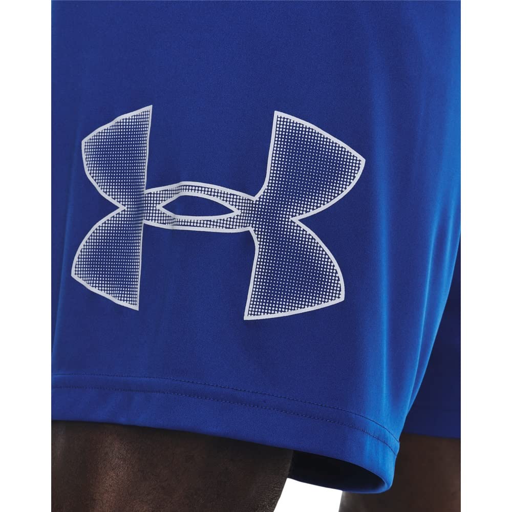Under Armour Men's Tech Graphic Shorts , Royal (402)/Mod Gray, Large