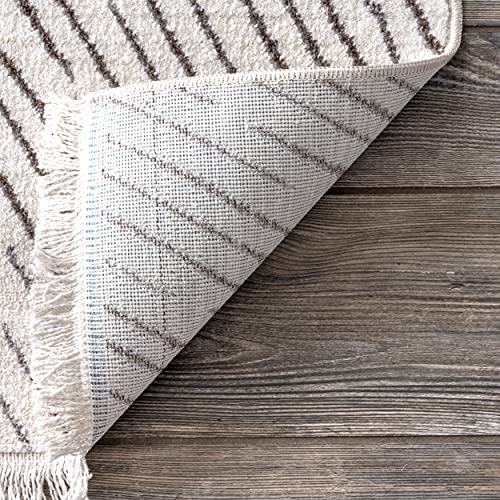nuLOOM Jazlyn Broken Chevrons Accent Rug, 2x3, Beige
