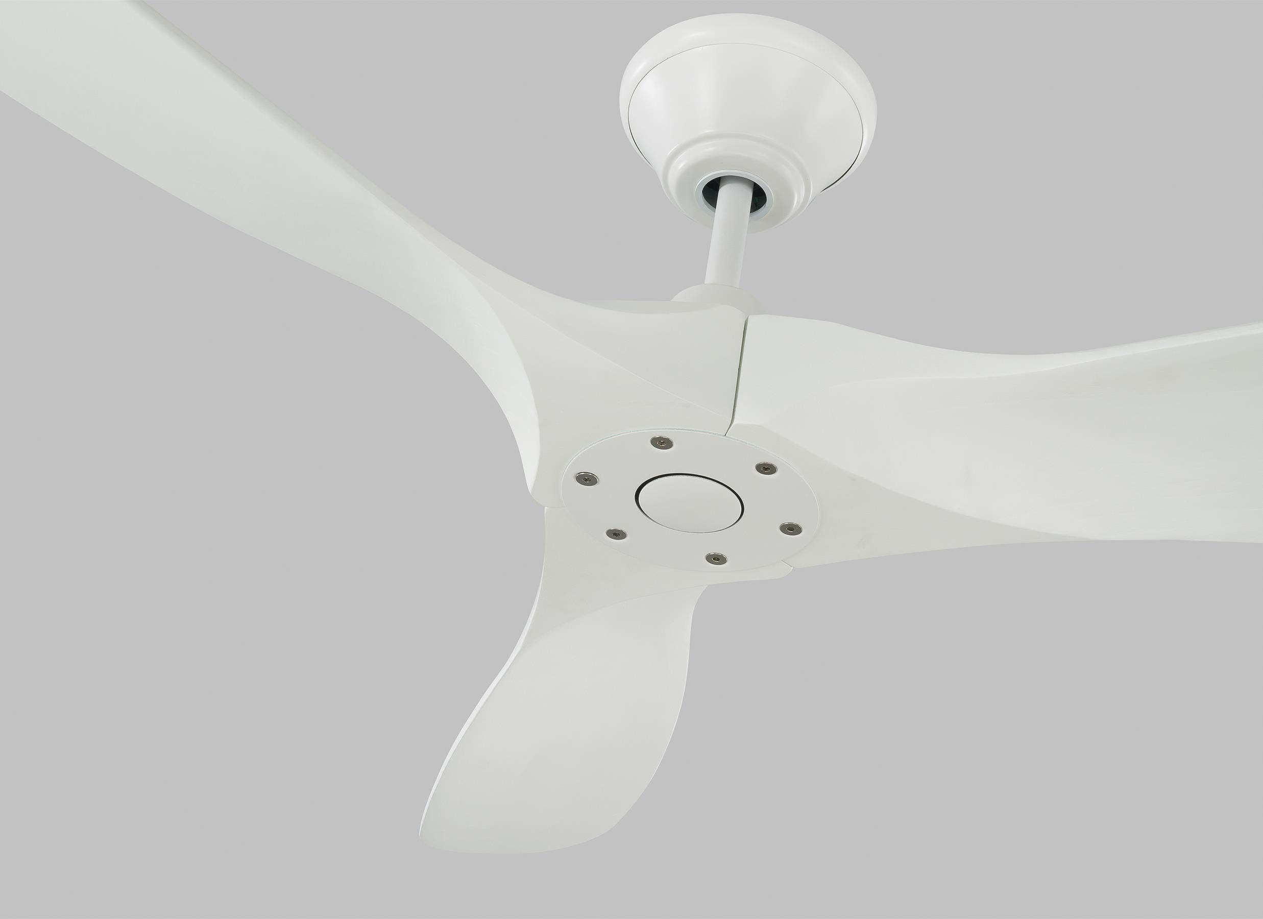 Monte Carlo 3MAVR52RZW Maverick II Energy Star 52" Outdoor Ceiling Fan with Remote Control, 3 Balsa Wood Blades, Matte White