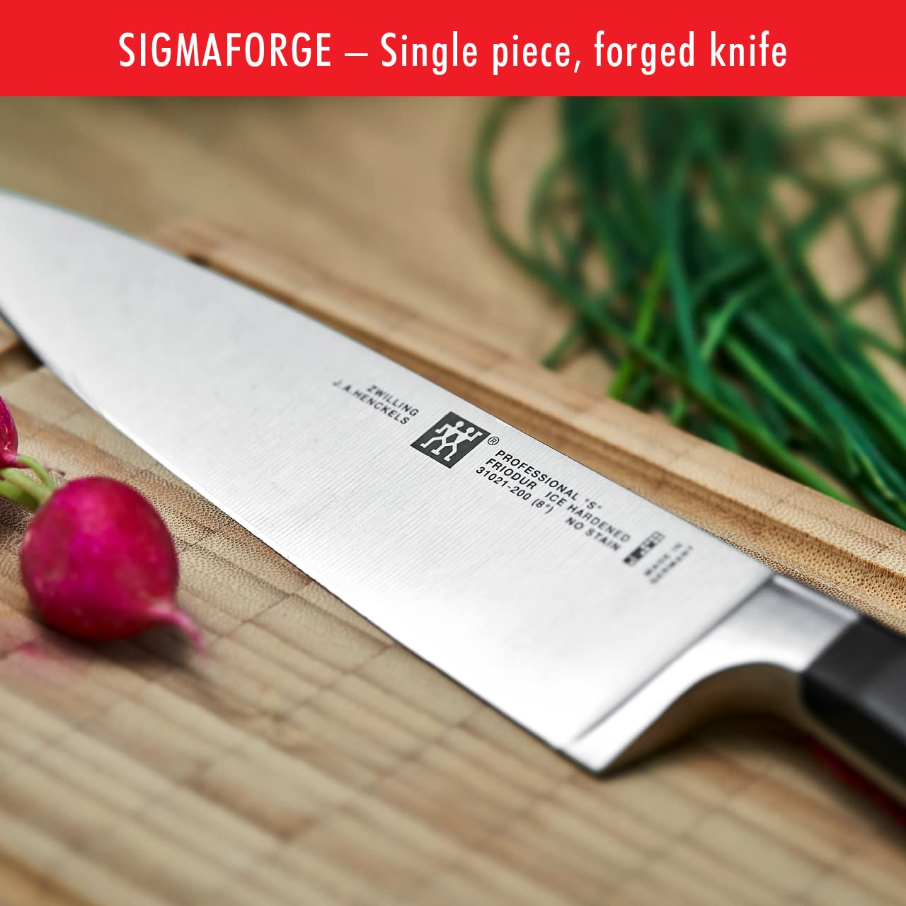 ZWILLING PROFESSIONAL S 8-INCH, CHEF'S KNIFE