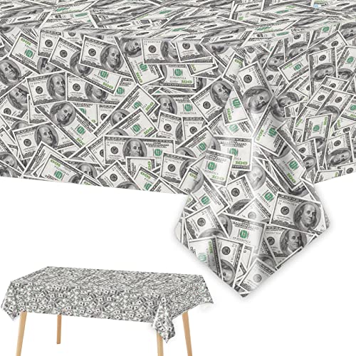 3 Pieces Winter Snowflake Plastic Tablecloth Christmas Holiday Party Plastic Table Covers Let's it Snow Snowman Theme Baby Shower Birthday Home Party Decorations Supplies 54X108inch