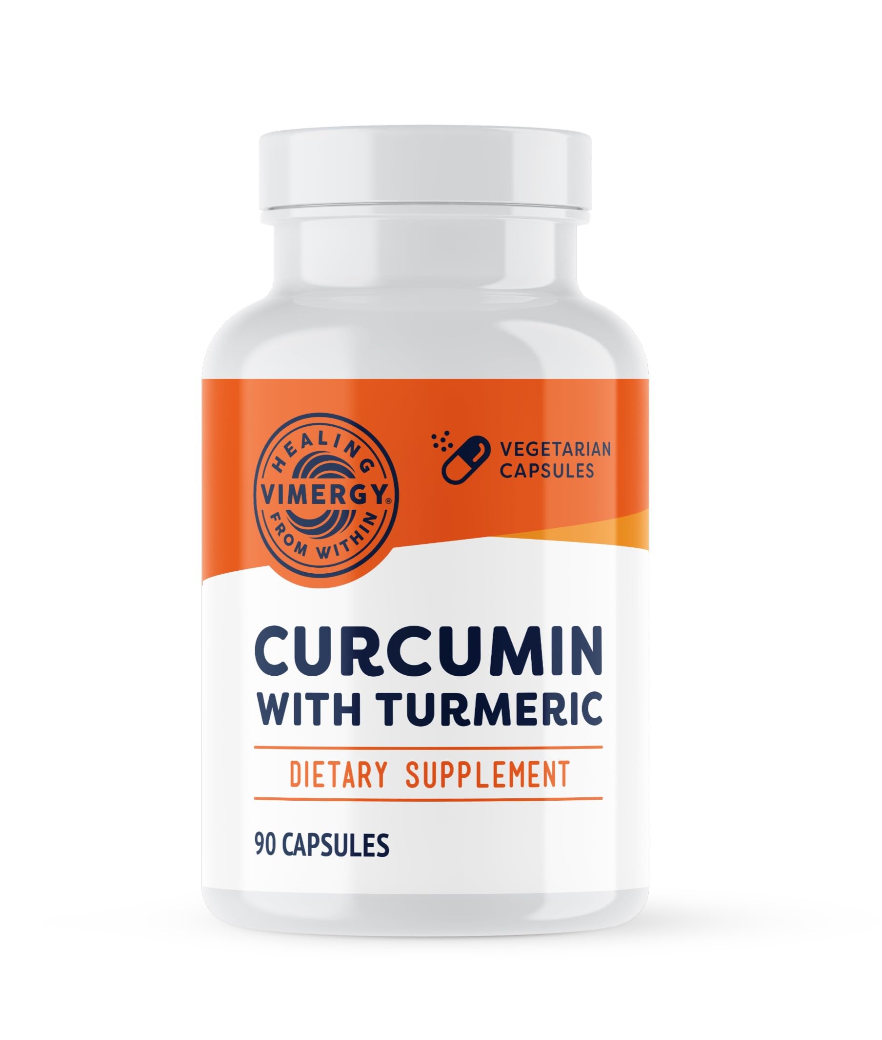 Vimergy Curcumin with Turmeric, 30 Servings – Immune System Supplement – Liquid Capsules - Non-GMO, Gluten-Free, Soy-Free, Kosher, Vegan & Paleo Friendly (90 Count)