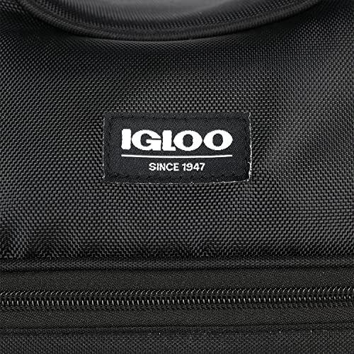 Igloo Black Evergreen 16 Can Softsided Gripper Bag