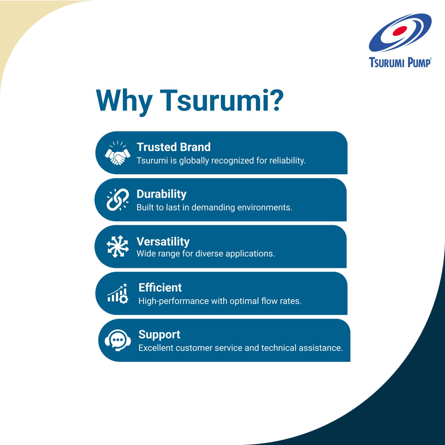 Tsurumi Pump LSR2.4S | Low Level Submersible Dewatering Pump | 2/3 HP, 110V, 2 in Discharge | Low Level Pump Ideal for Residential, Commercial, Remediation, Flood Control | 62 GPM / 3720 GPH