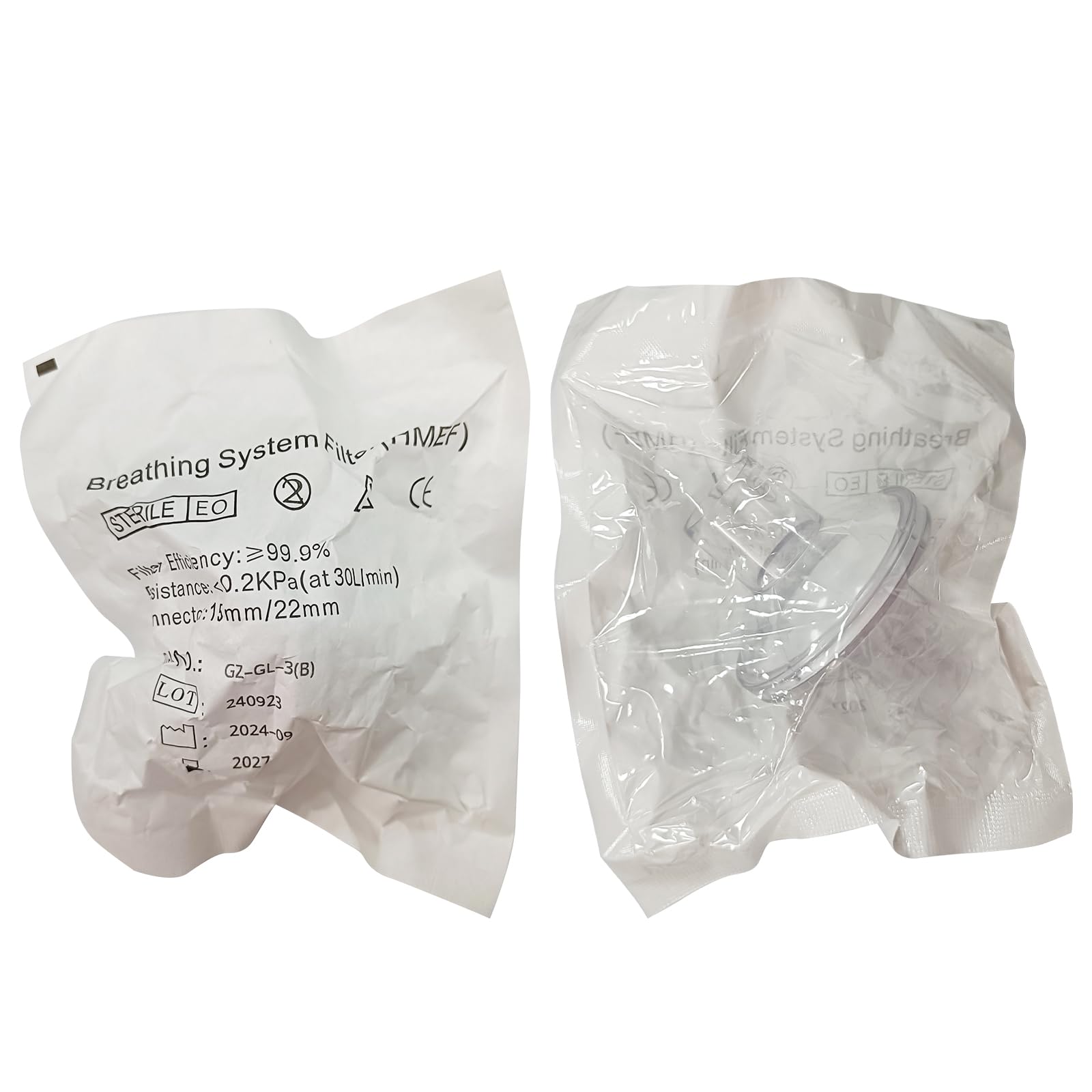 10 Pack Universal Disposable CPAP Filters for ResMed CPAP Machines,Individually Packing CPAP Air Dilters,CPAP Supplies for Improve CPAP Experience