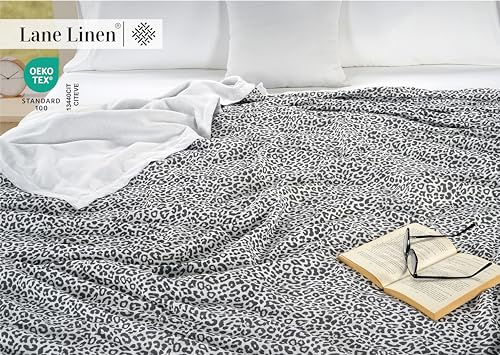 LANE LINEN Cooling Blanket for Hot Sleepers Twin Size - Lightweight Summer Blanket with Rayon Derived from Eucalyptus - Soft, Cool & Breathable - Cold Blankets for Night Sweats - 88"x88", Windowpane
