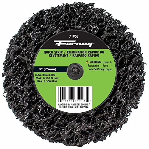 Quick Change Stripping Disc, 3" (2-Pack of Forney 71952)