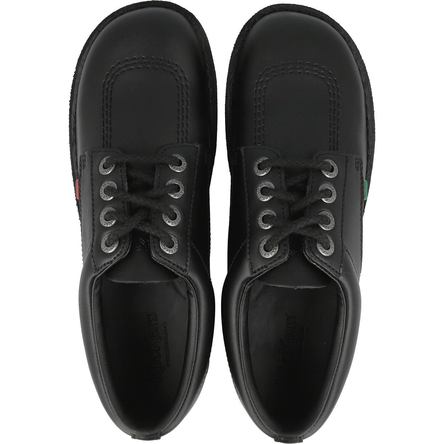 Kickers Men's Kick Lo Core Black Lace-up Shoes, 11