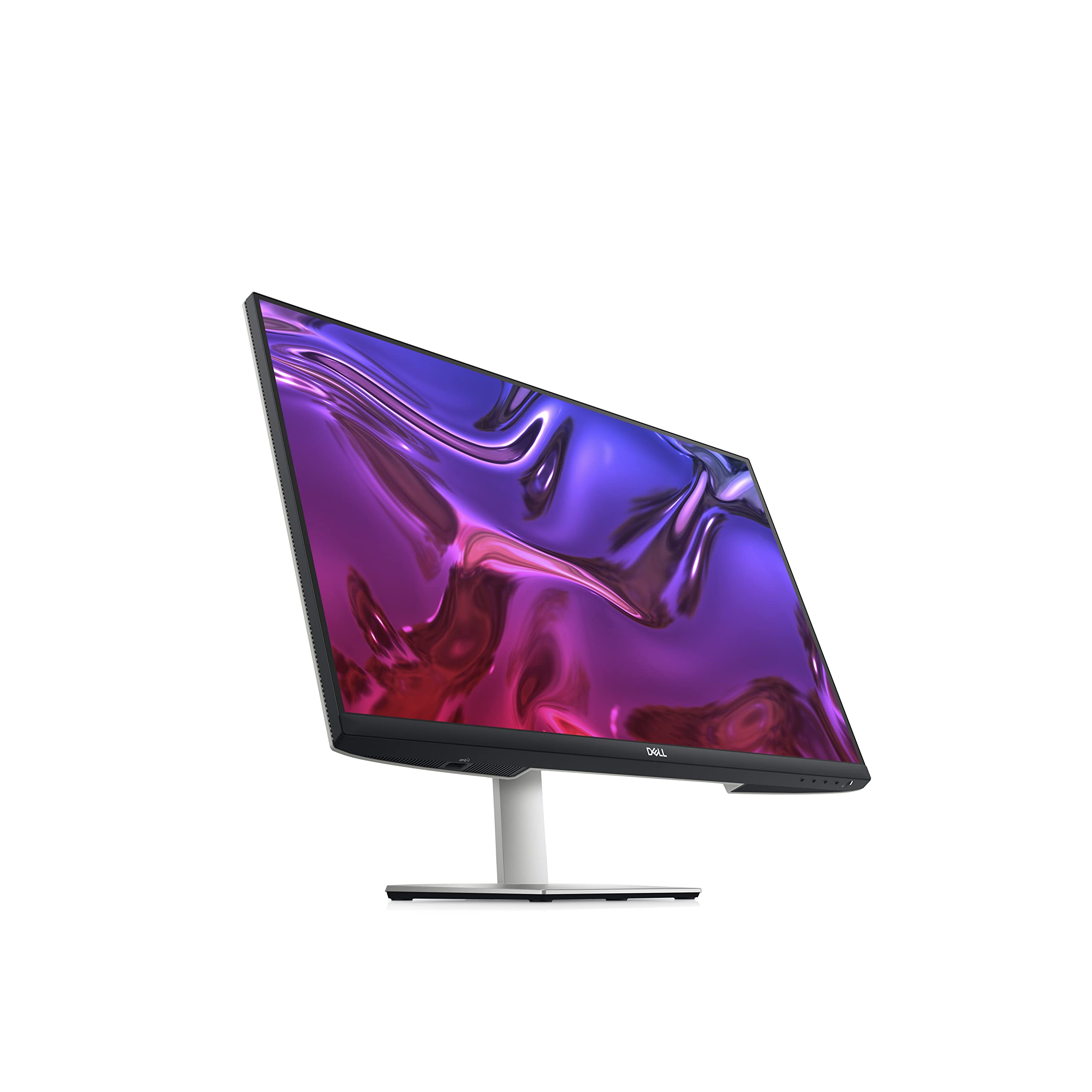 Dell 27-inch USB-C Monitor - Full HD (1920 x 1080 Display, 75Hz Refresh Rate, 4MS Grey-to-Grey Response Time (Extreme Mode), Dual 3W Built-in Speakers, HDMI, IPS, AMD FreeSync, Silver - S2723HC