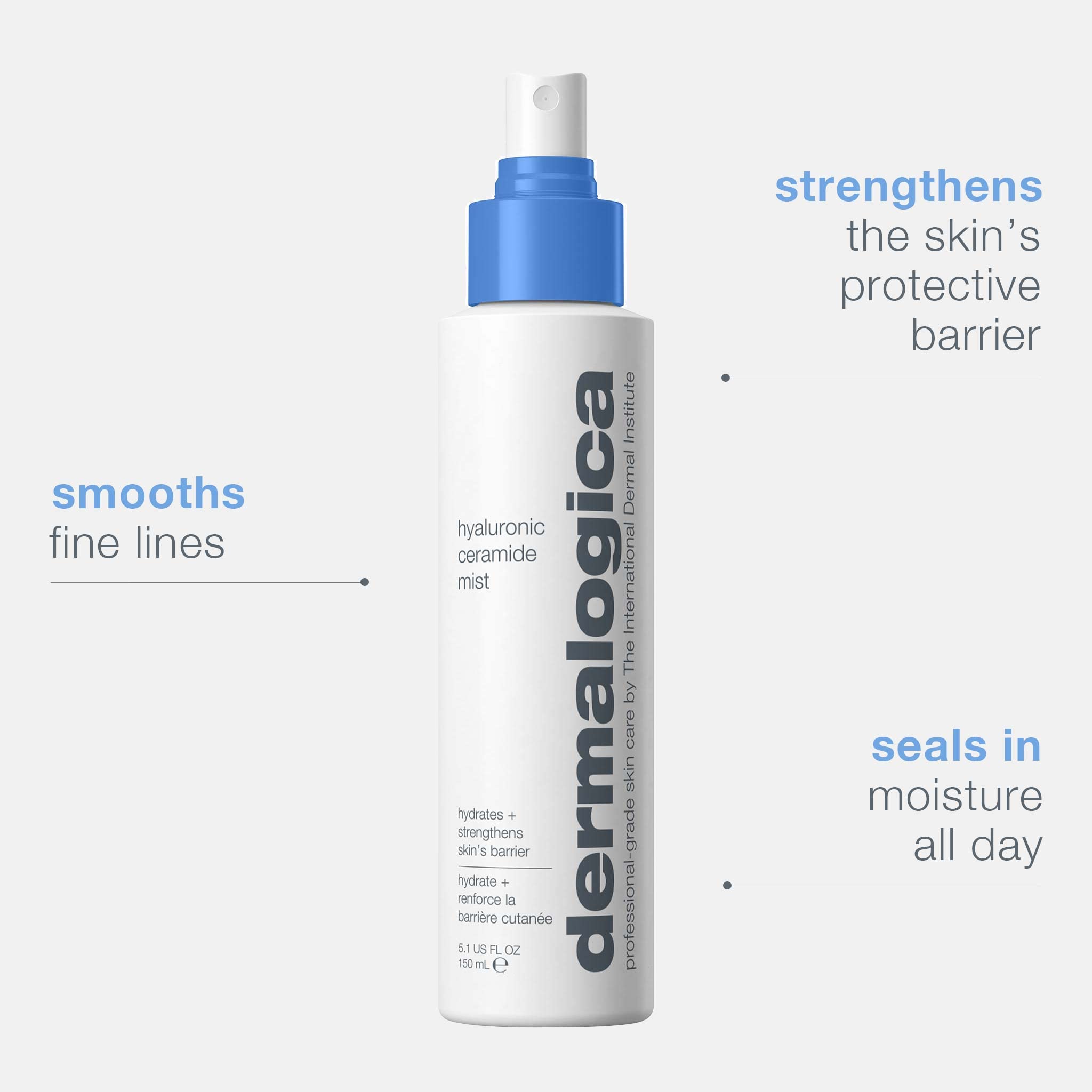 Dermalogica Hyaluronic Ceramide Mist for face, Hydrating Toner Spray with Hylauronic Acid