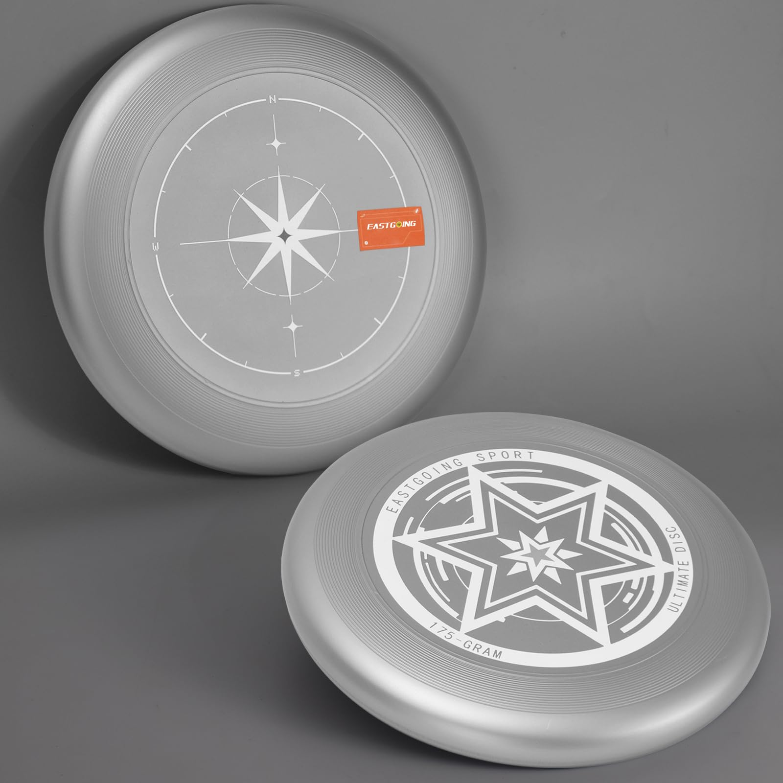 Eastgoing Ultimate Flying Disc 175 Gram, 10.75 Inch Sport Disc ,Loads of Colors Available, Suitable for Competitions, Team Flying Disc for Beach, Park, Pet, Camping and More,