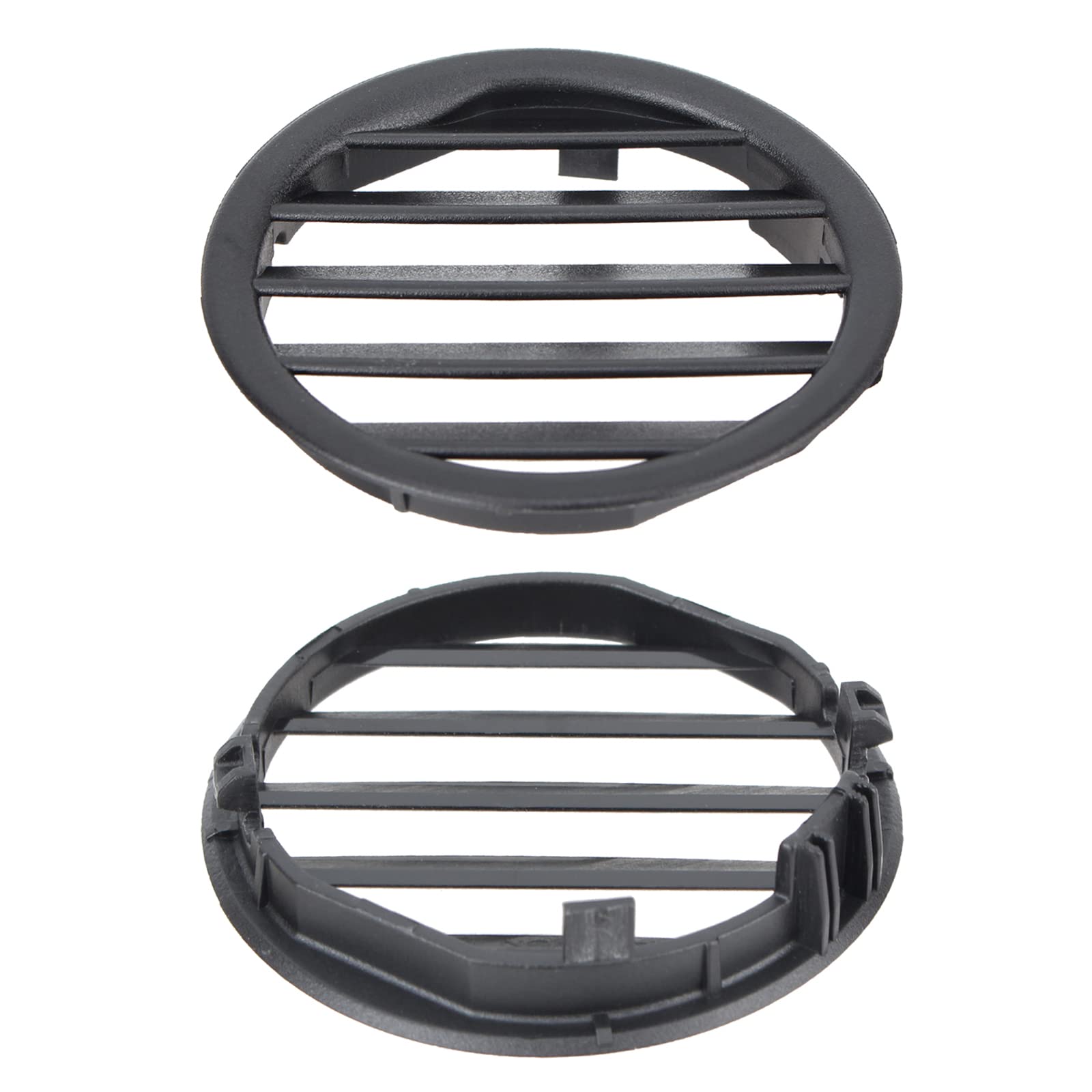AUTOKAY 1 Pair Left and Right Front Air Vent Grille Fits for Ford Focus 2005 2006 2007- Black