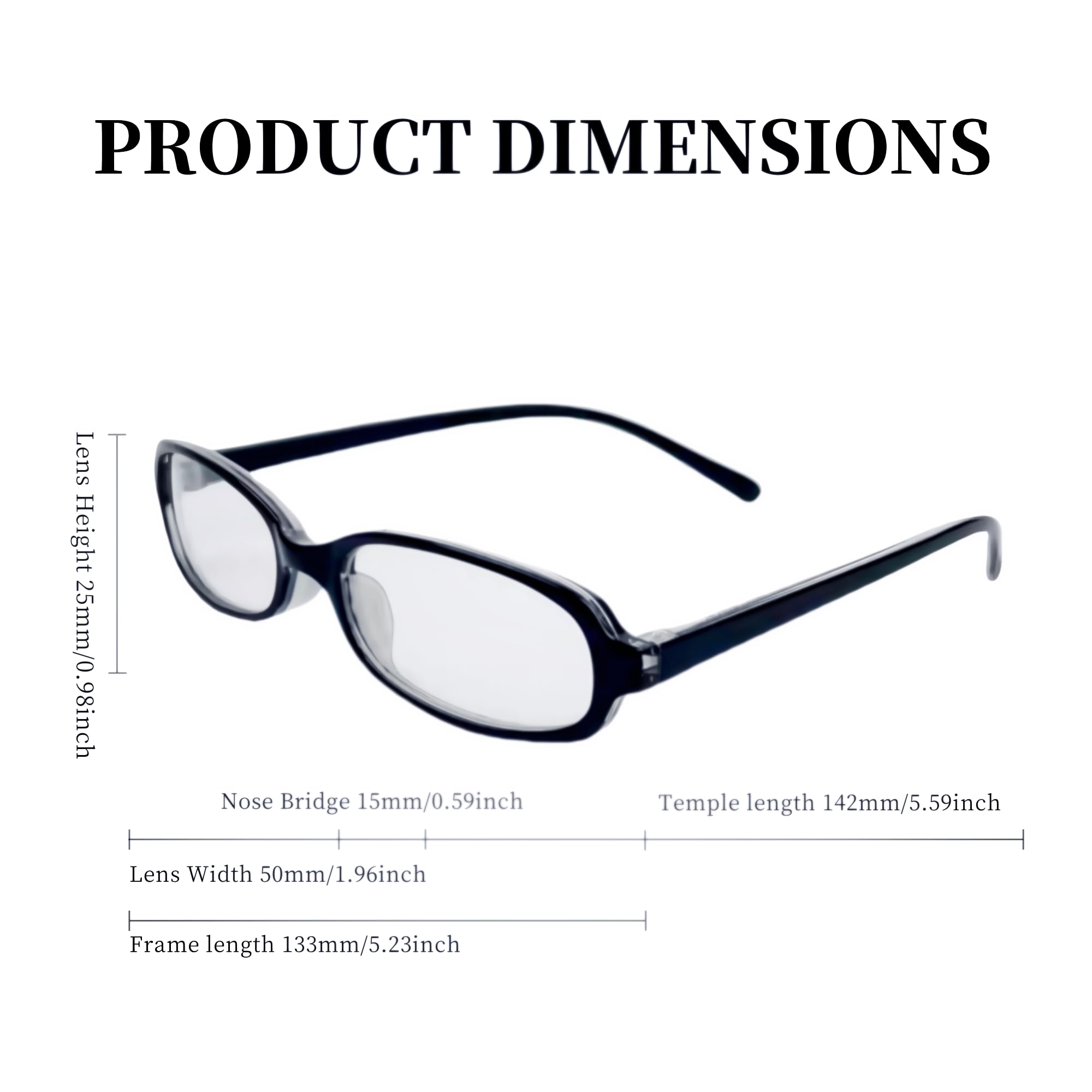 BOBUXLIIN Blue Light Retro Fake Glasses Fashion Non Prescription Clear Lens Glasses for Women Eyeglasses Full Frame 2025