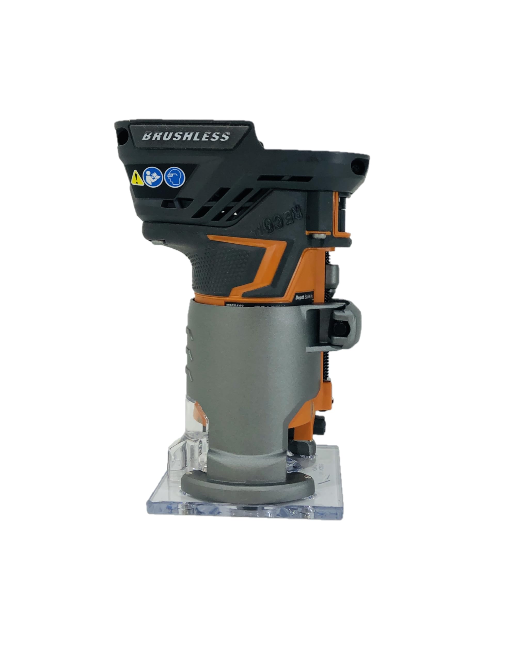 18-Volt OCTANE™ Cordless Brushless Compact Fixed Base Router with 1/4 in. Bit, Round and Square Bases, and Collet Wrench