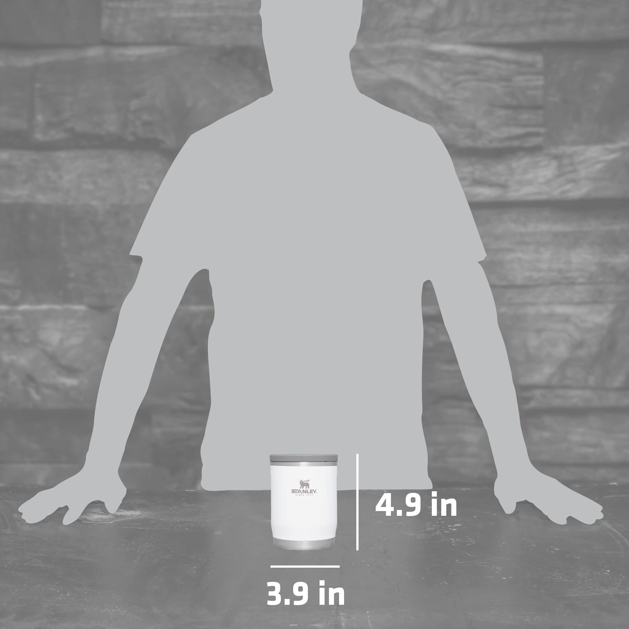 Stanley Adventure To Go Insulated Food Jar - 18oz - Stainless Steel Insulated Food Container with Leak Proof Lid - BPA-Free and Dishwasher Safe