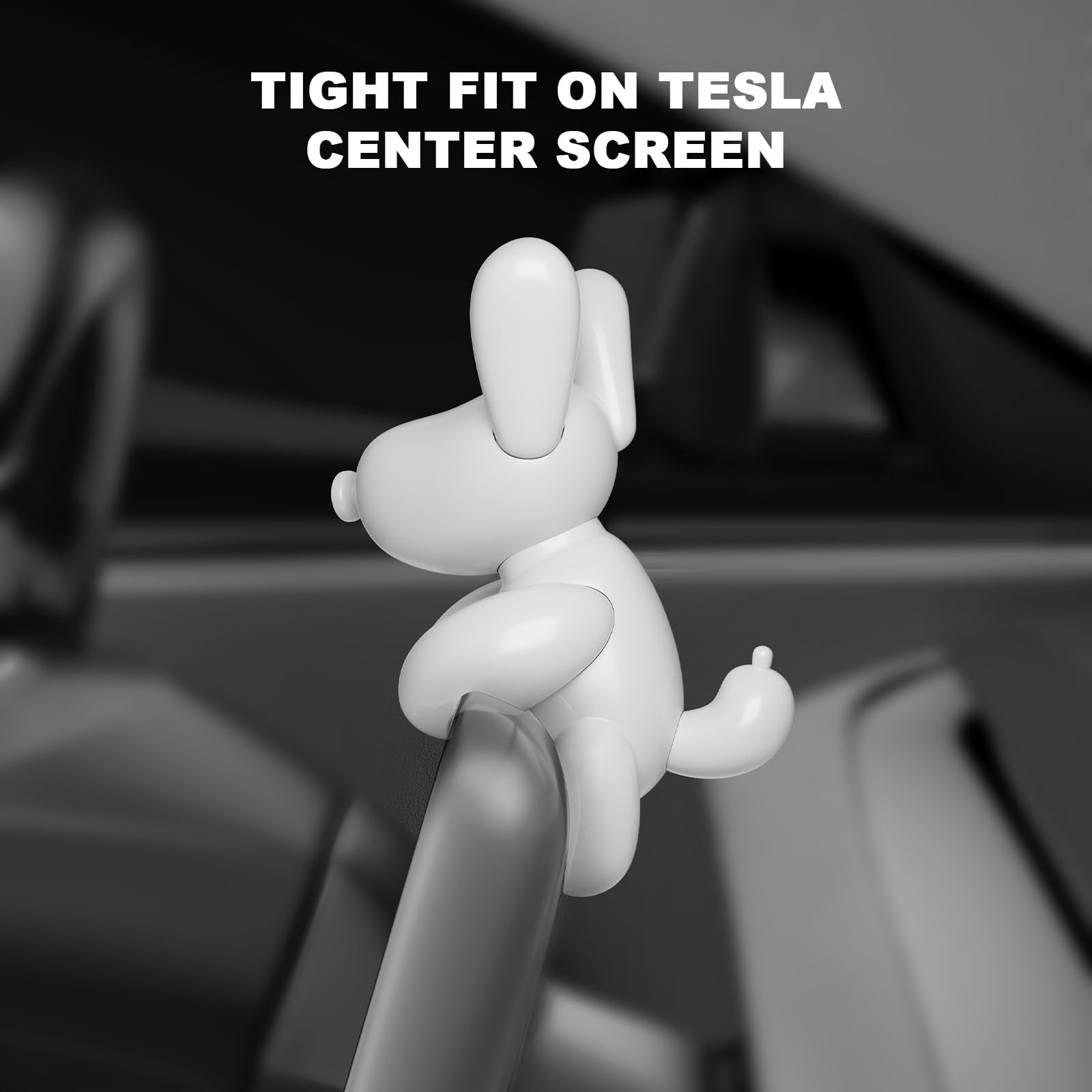 KUNIST for Tesla Model Y 2026 Dog Mode Mini Screen Decoration Ornament Funny Decors Compatible with 2017-2026 Tesla Modle 3 and New Modle Y Juniper Interior Accessories (Gift Box)