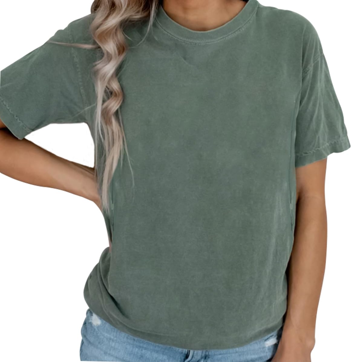 Women Maternity Shirt Comfort Colors Breastfeeding Nursing Friendly Zip Tshirt Causal Mama's Boobery Always On Tap Tops Blouse(M,Green 1)