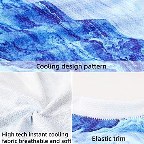 SHIAOMIN Dog Cool Vest Instant Cooling Bulldog Clothes on Summer for Small to Medium Dogs and Cats (Medium)