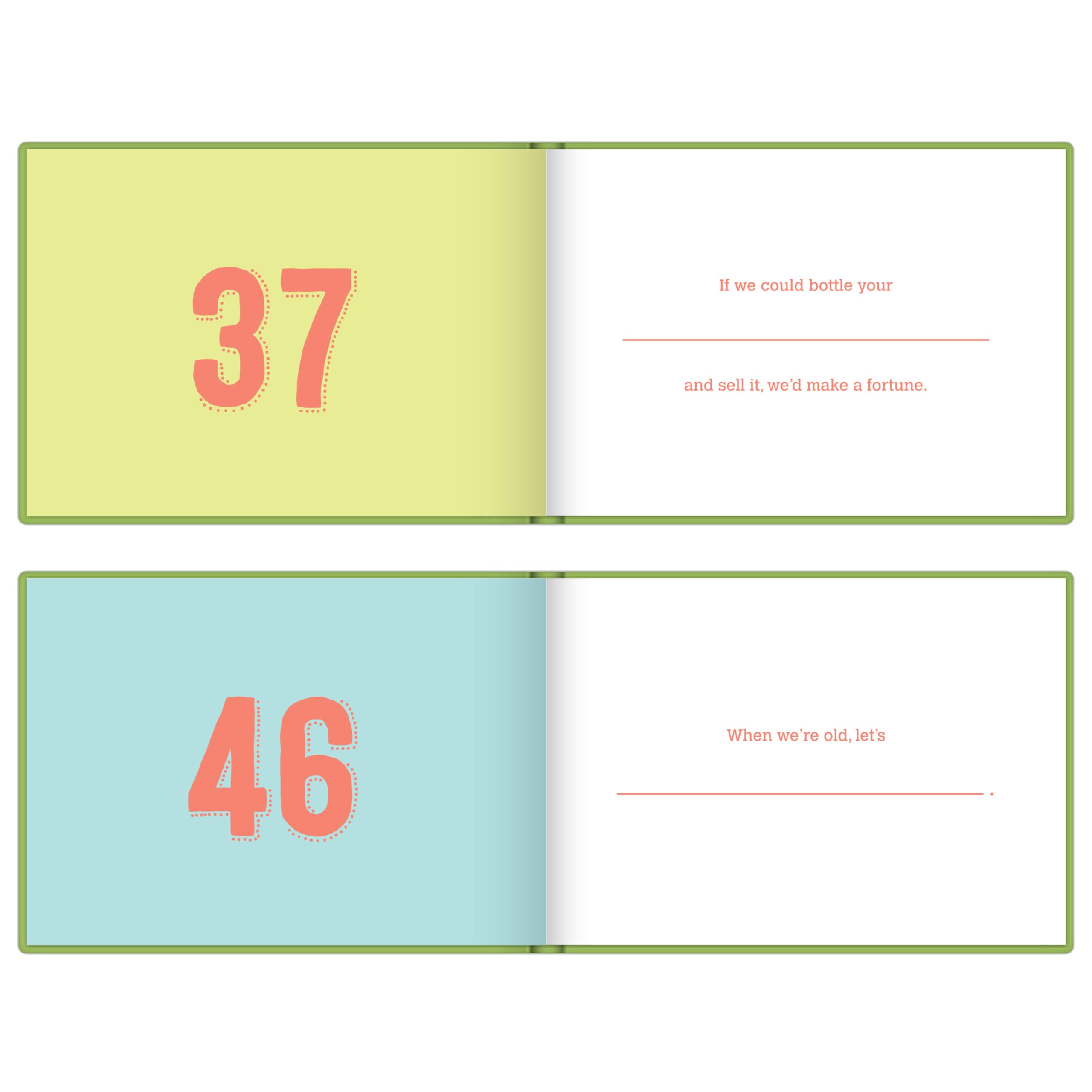 Knock Knock Why You're My Bestie Book Fill in the Love Fill-in-the-Blank Book Gift Journal, 4.5 x 3.25-Inches