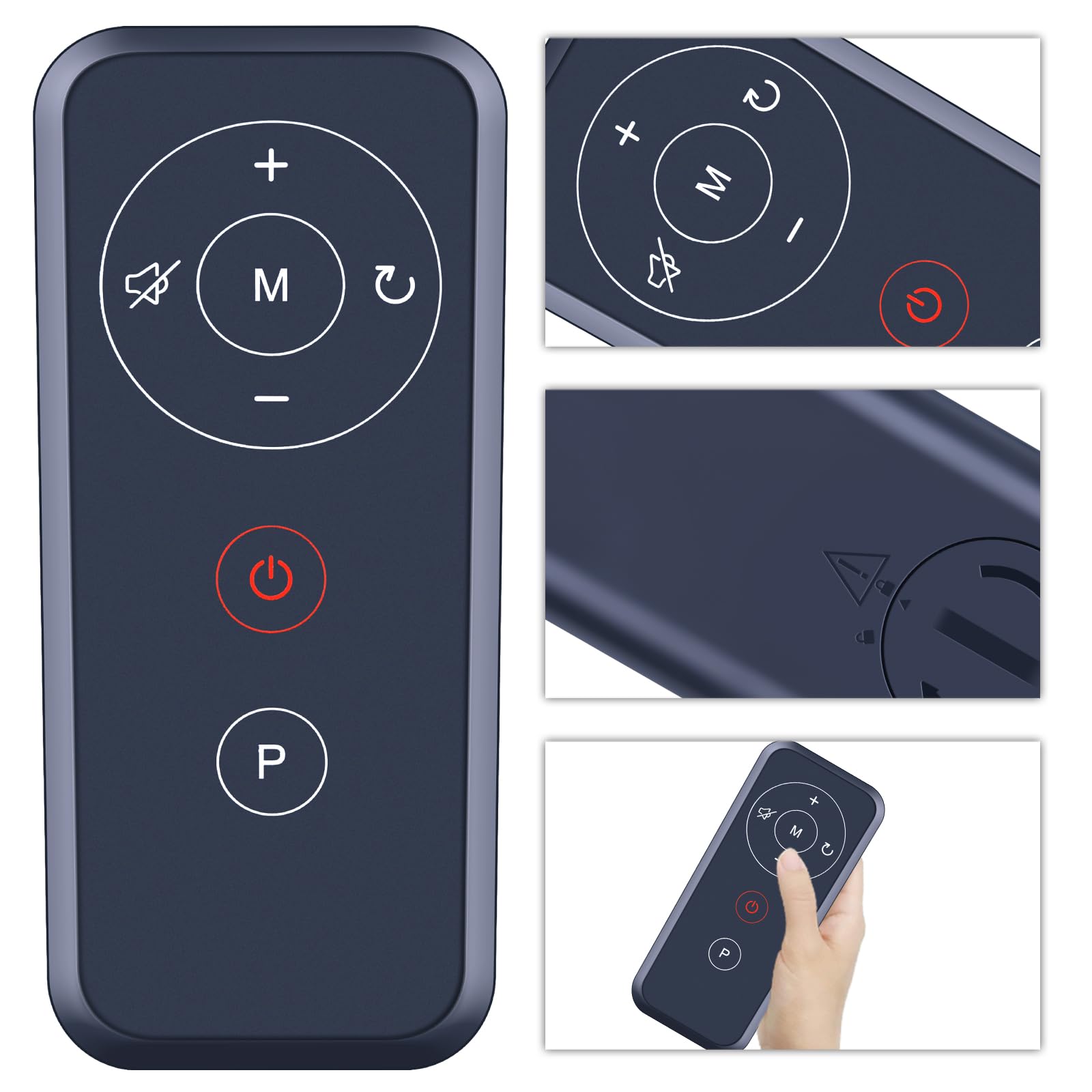 RYQIF Replacement Remote Control Y-08 for GOYOUTH 2 in 1/CllHl/Redliro JK1608E-2 JK1608P 30H-9 Q20 JK04W JK04W-T,for LIVIVOX 32-9P Q20-4, StrideFlex Q20 Desktop Treadmill