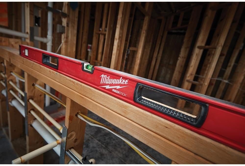 Milwaukee MLBXC48 10 Inch/24 Inch/48 Inch REDSTICK Box and Torpedo Level Set