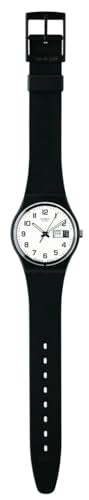 Swatch Gent Standard Once Again Quartz Watch, Black