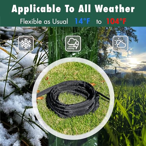 Garden Hose 50FT Water Hoses with 10 Function Hose Nozzle, Lightweight Kink-Free Flexible Garden Hoses, Extra Strength Fabric Yard Hose for Garden Car Wash, Watering