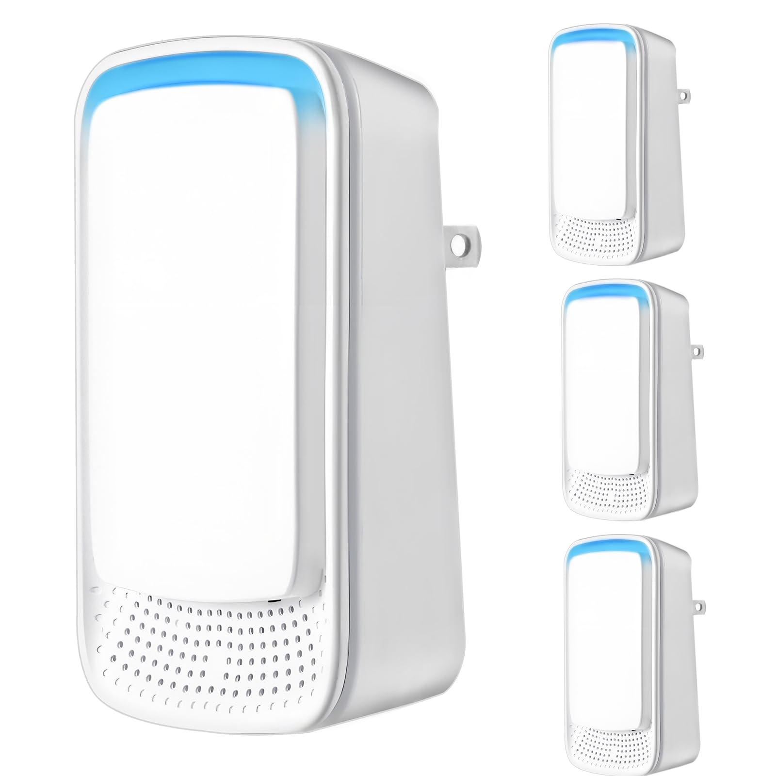 KLVEU Negative Ion Air Purifier Plug in,Ionic Air Purifiers for Home, Bedroom, Office, Mini Portable Air ionizers Quiet Air Cleaner for Home(4)