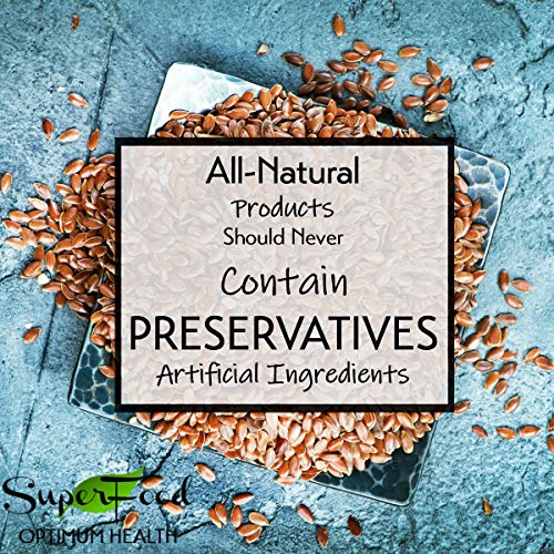 GERBS Raw Brown Flax Seeds 2 LBS. Premium Grade | Freshly Harvested & Packaged in Resealable Bulk Bag | Non-GMO, Keto & Paleo Cleared |High in omega-3 fatty acids & Fiber| Gluten Peanut Free