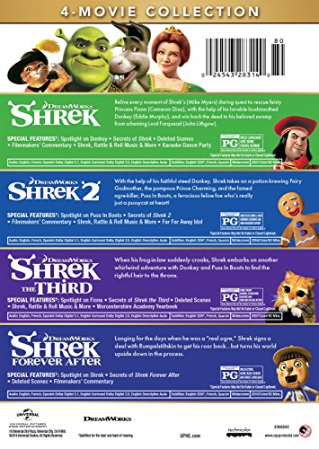 Shrek 4-Movie Collection