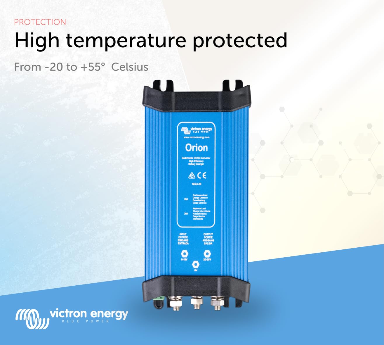 Victron Energy Orion 12/24-Volt 20 amp DC-DC Converter Non-Isolated, High Power