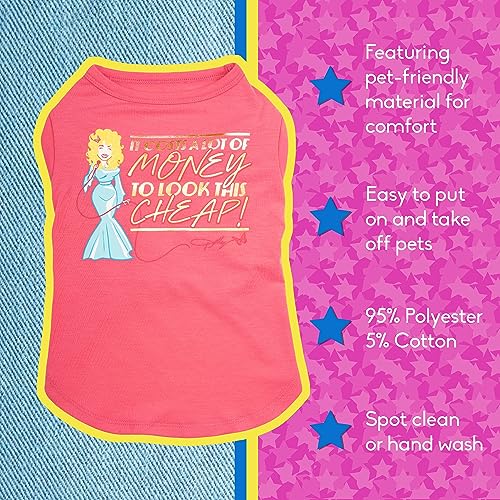 Doggy Parton to Look This Cheap T Shirt - XS