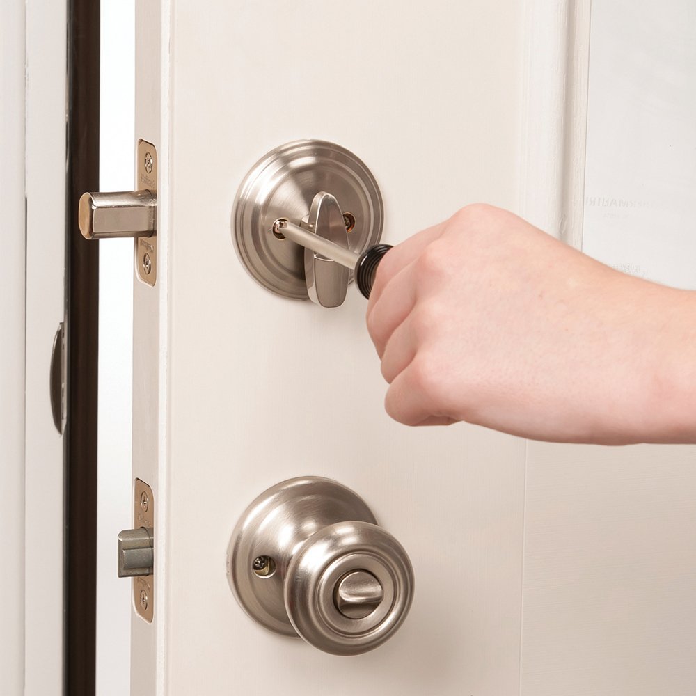 Safety 1st Secure Mount Deadbolt Lock,White