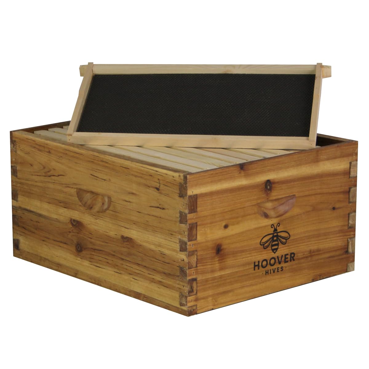 Wax-Coated 10 Frame Beehive - (1) Deep & (1) Medium Unassembled