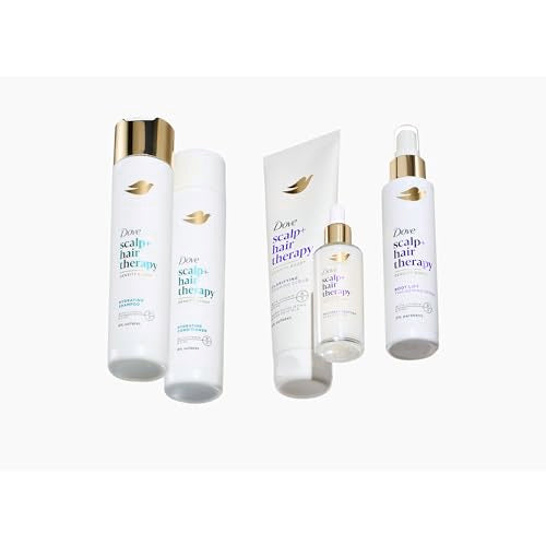 Dove Density Boost Serum with Vitamin B3, Zinc and 0% Sulfates - Hair Fullness Restorer for Visibly Boosting Hair Density, 2 oz