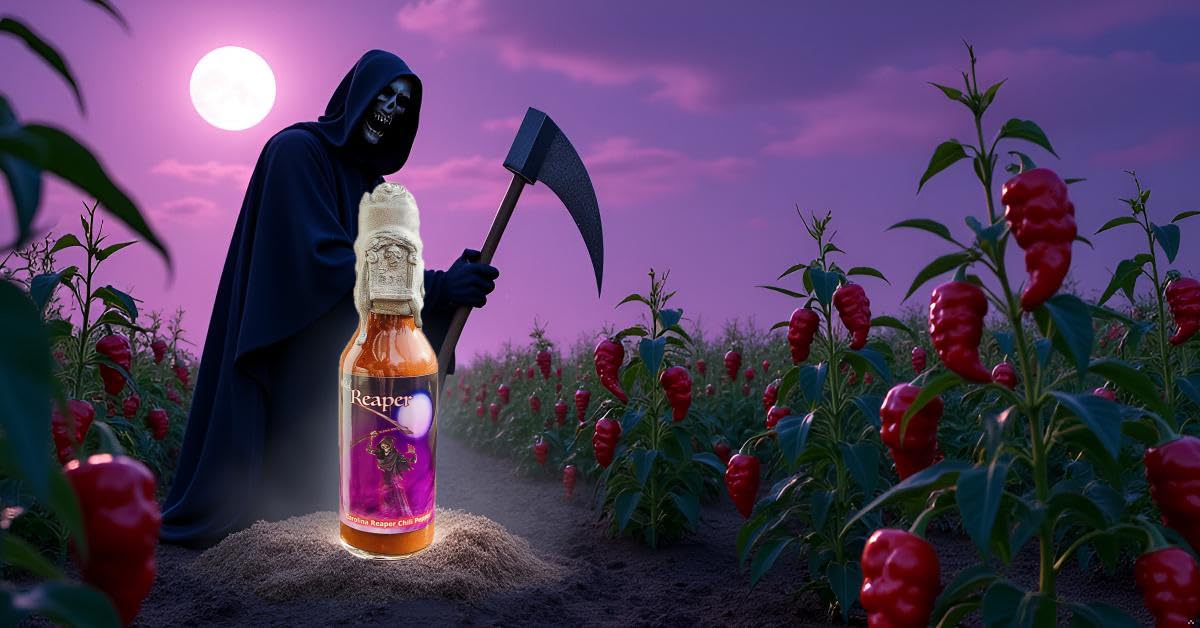 Wicked Reaper Reserve Carolina Reaper Hot Sauce, 5 oz – Silver Edition