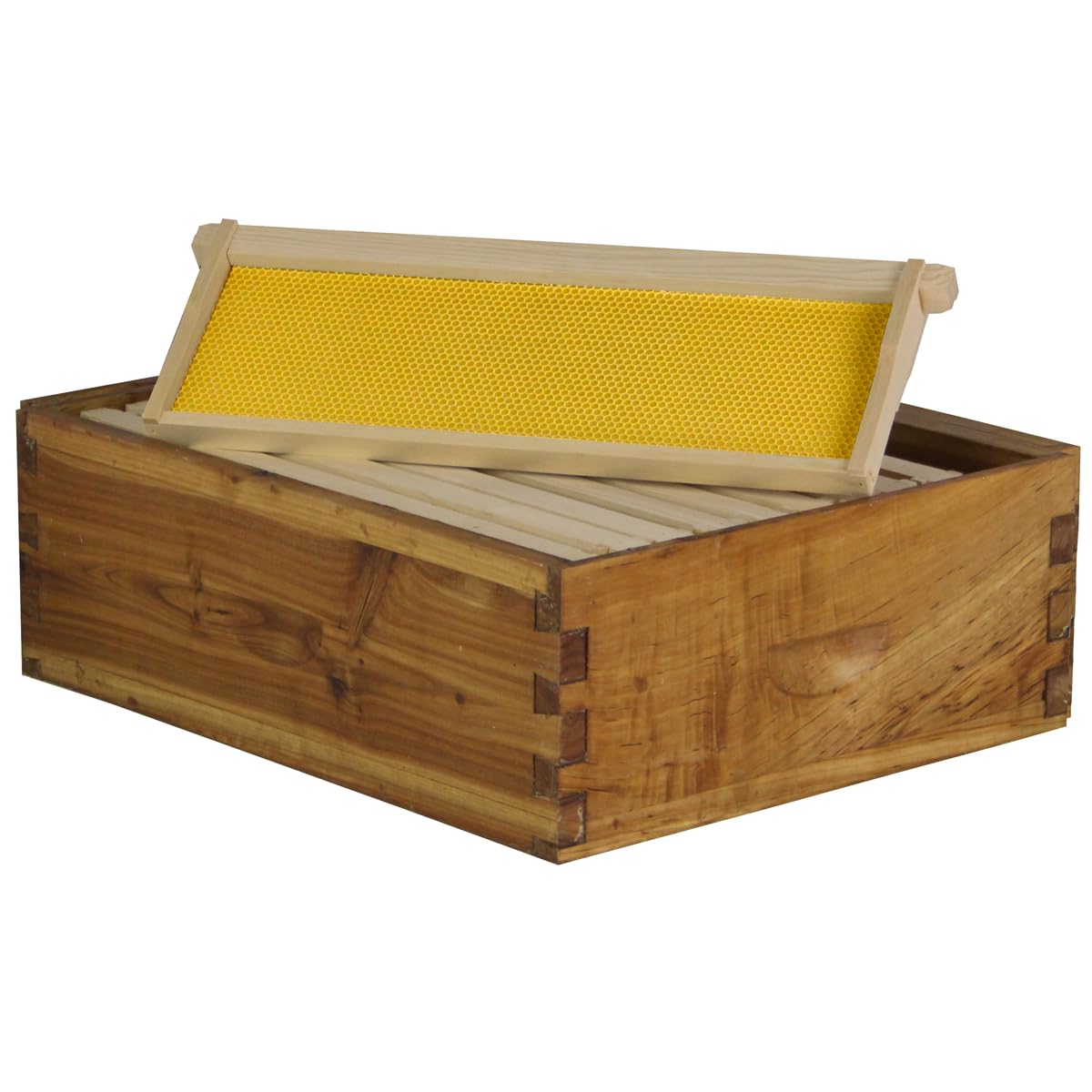 Wax-Coated 10 Frame Beehive - (1) Deep & (1) Medium Unassembled