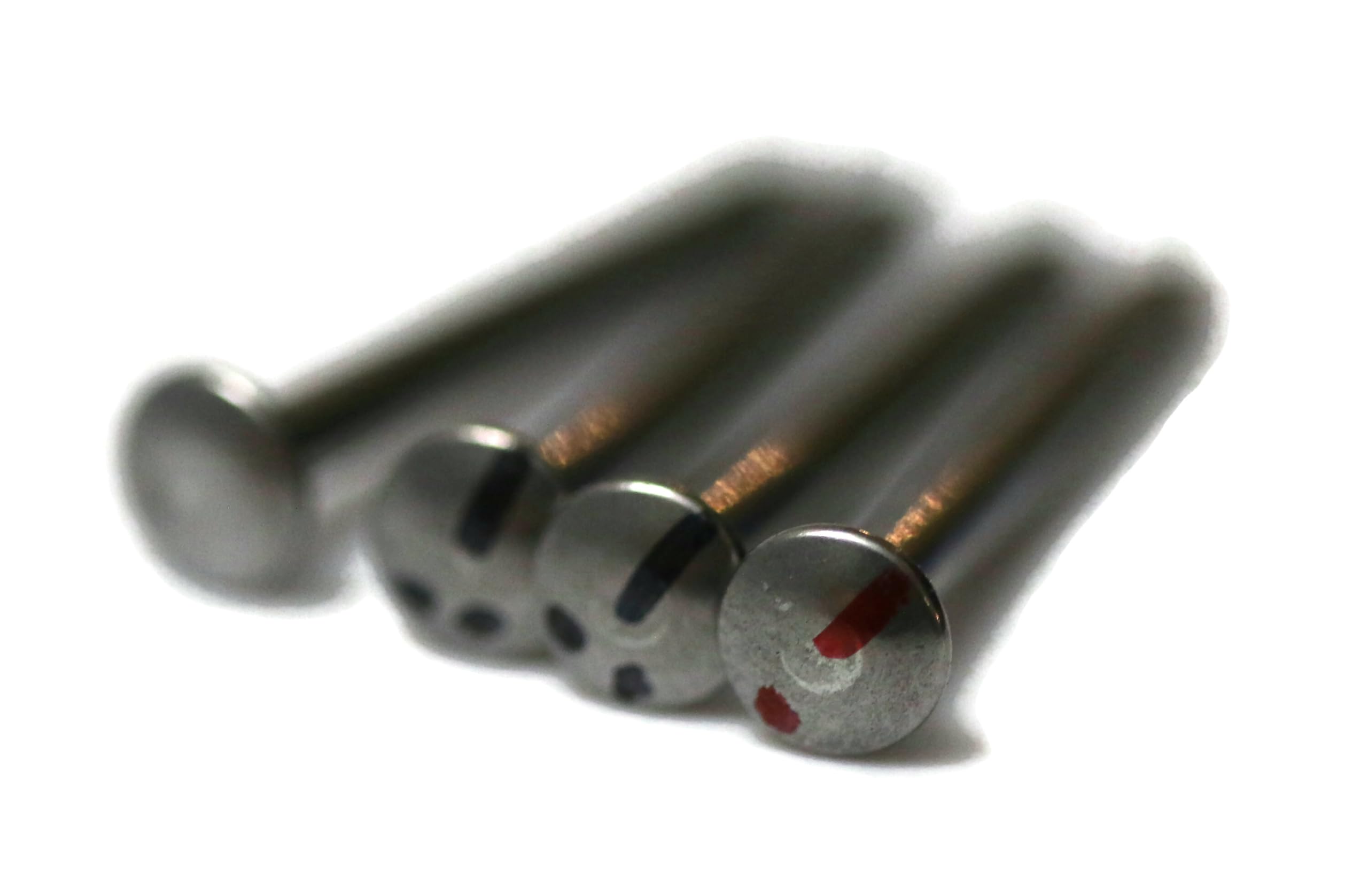 Speed Axles for Pine Derby Wood Car for Rail Rider™ Axle Kit (4x Axles) by Derby Dust®