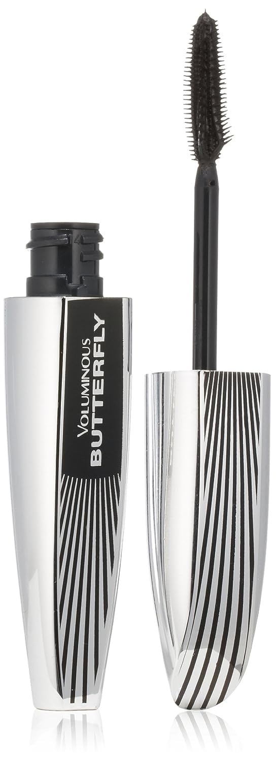 L’Oréal Paris Voluminous Butterfly Mascara, Washable, Black, 0.22 Fl. Oz., 1 Count