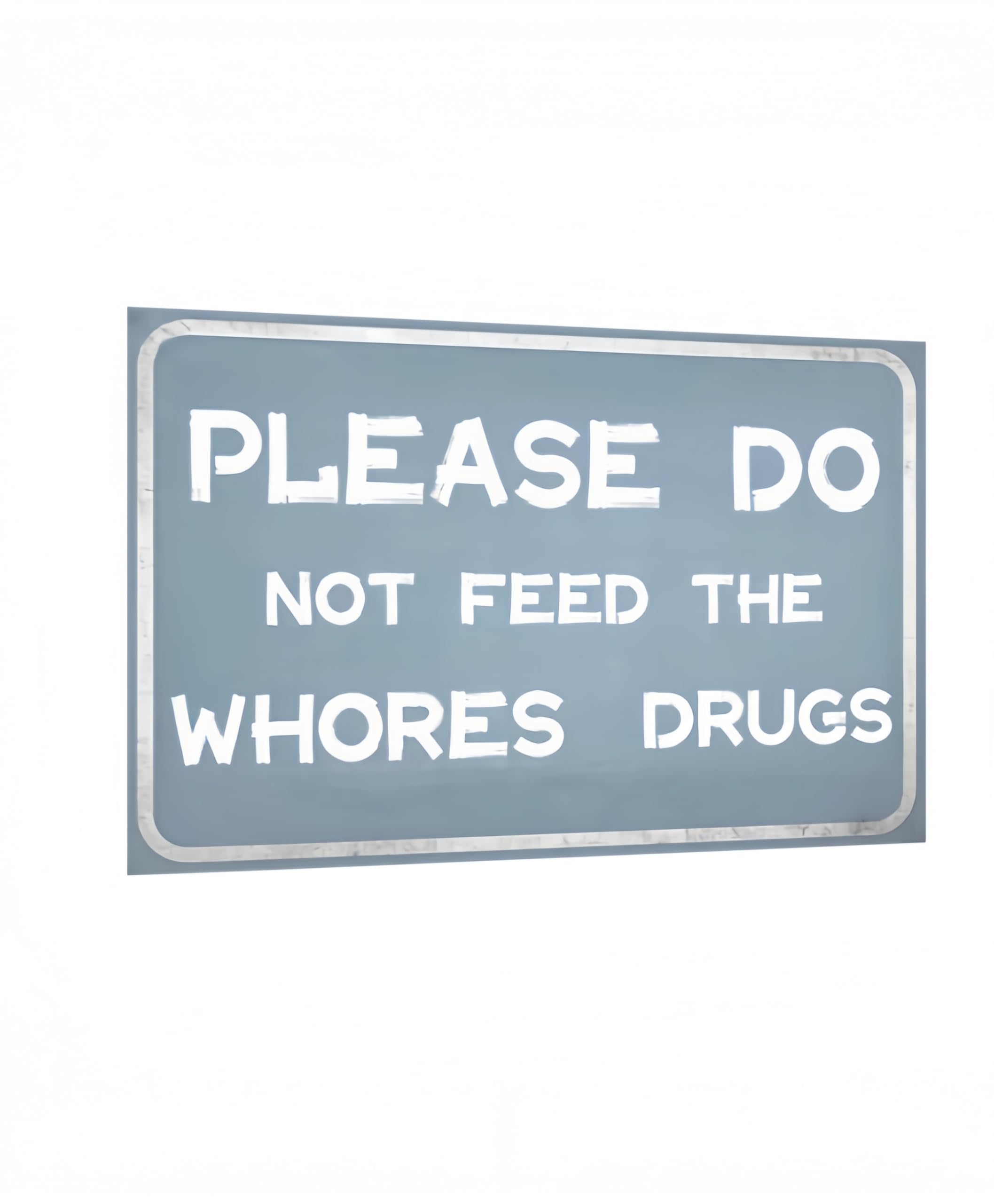 Carastora Vintage Funny Sign - Metal Tin Sign for Den, Bar, Dorm, Bathroom or Garage Wall Decor, Funny Gift for Men, 8" x 12"