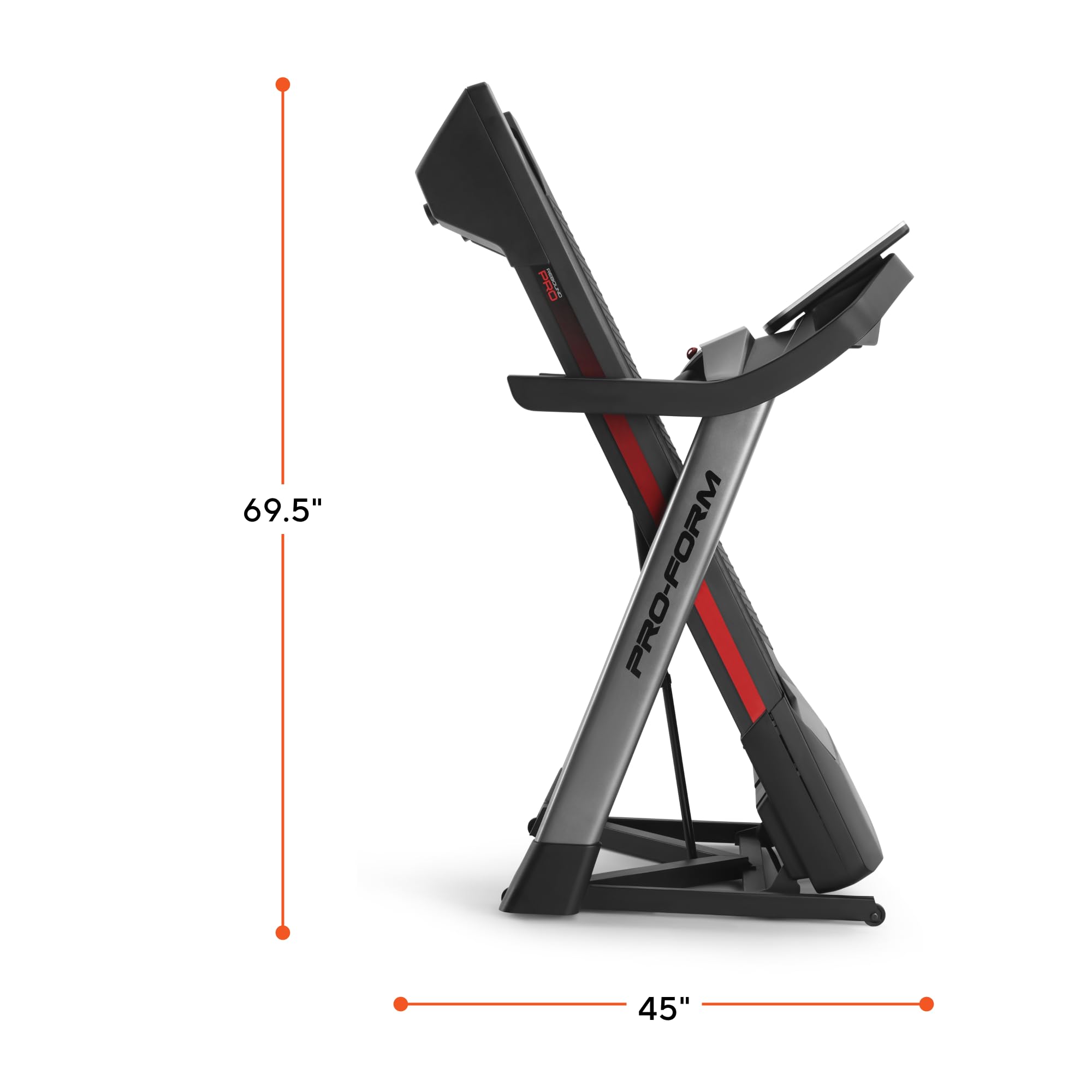 ProForm Pro 2000 Smart Treadmill with 10” HD Touchscreen Display and 30-Day iFIT Pro Membership