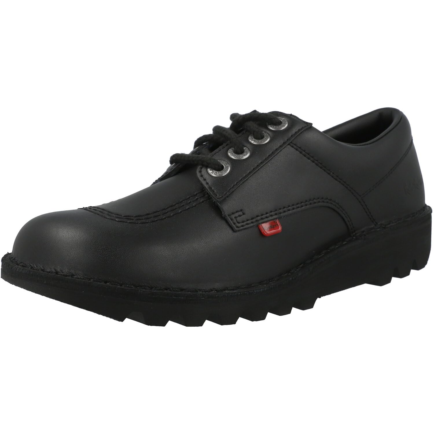 Kickers Men's Kick Lo Core Black Lace-up Shoes, 11