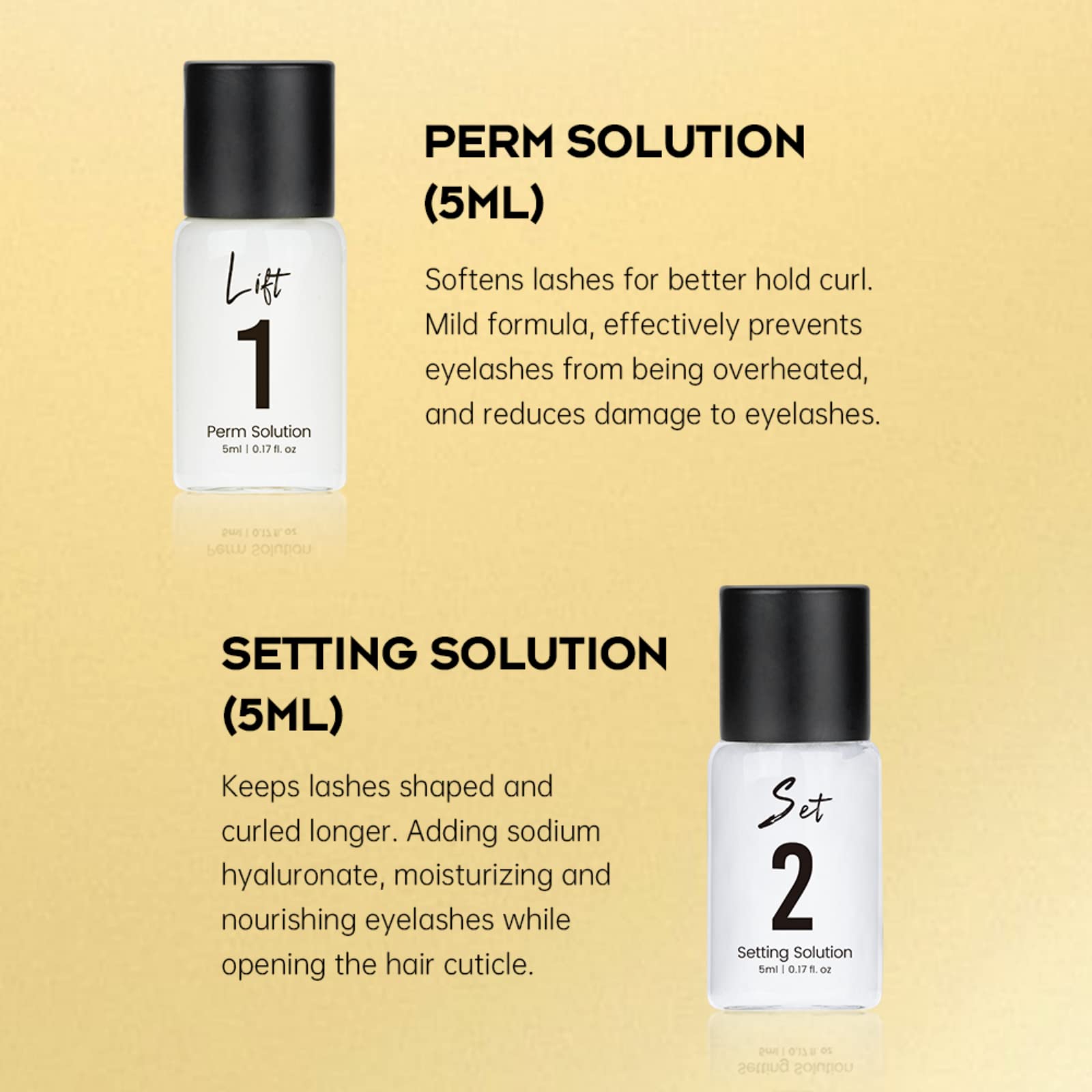 Lash Lift Kit Lash Lifting Kit, Perming Curling Eyelash Lift Kit Semi-Permanent Eyebrow Lamination Kit for Beginner and Professional Eyelash Perm Kit