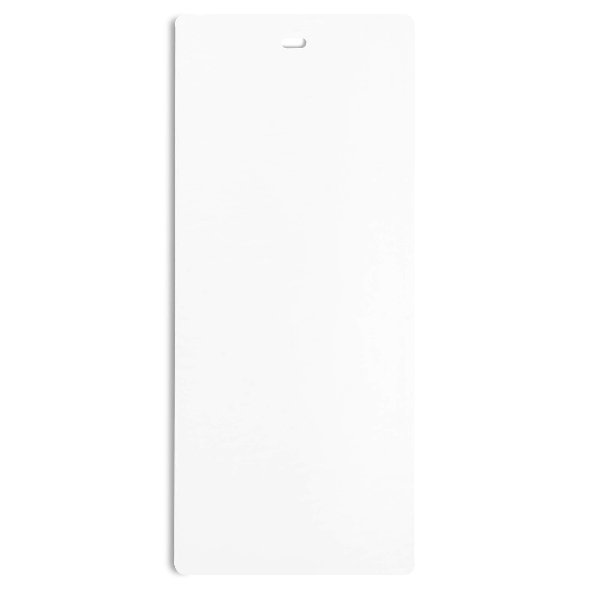 Dalix PVC Vertical Blind Replacement Slat 82 1/2 X 3 1/2 (8 Pack, White)