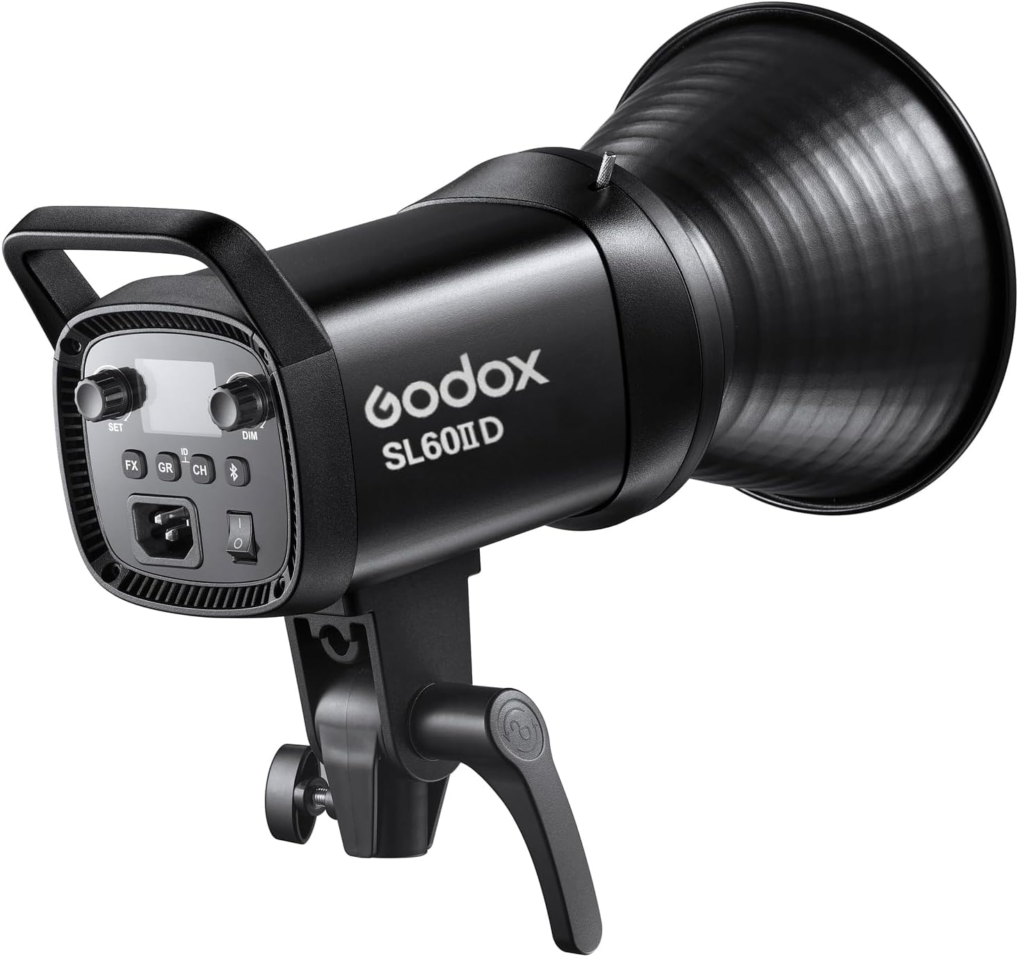 Godox SL60IID 70W LED Video Light, 18600Lux@1M 5600K COB LED Continuous Light, Bluetooth App&2.4G Wireless Remote Control 8 Built-in Fx Effects, TLCI/CRI 97+/96+Bowens Mount Studio Light
