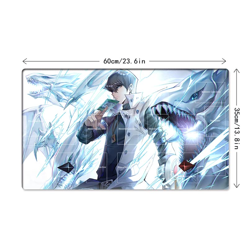 Mlikemat New Playmat Toon Monsters TCG CCG Trading Card Game Mat + Free Bag (ZD039-201-A)
